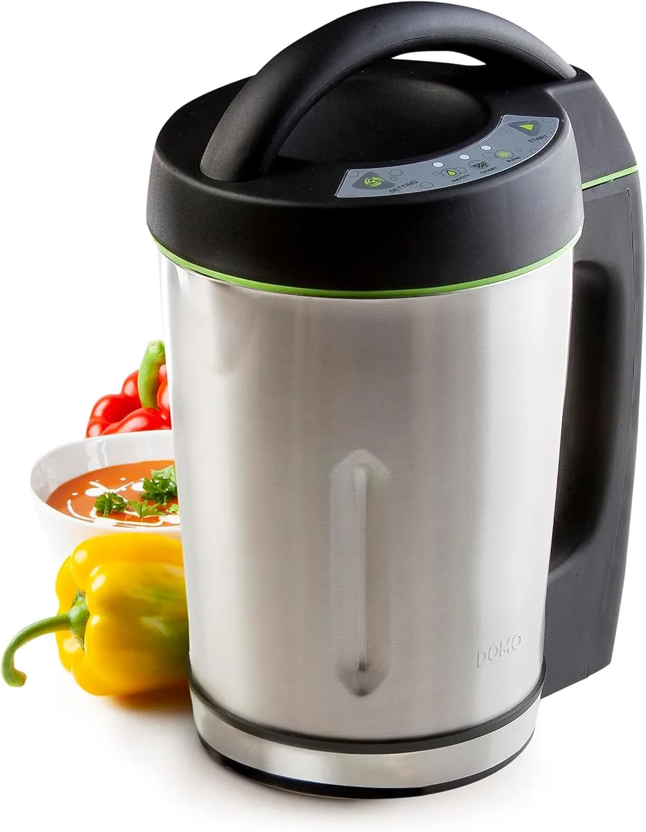 Blender chauffant DOMO DO498BL 1,6 L à 3 programmes pour soupes et compotes