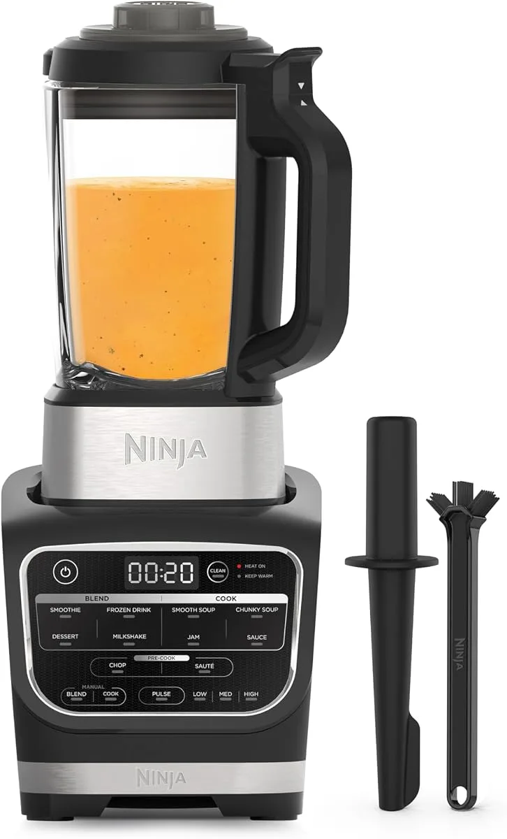 Blender chauffant Ninja Foodi 1,7 L avec 10 programmes, soupe, compote, smoothie