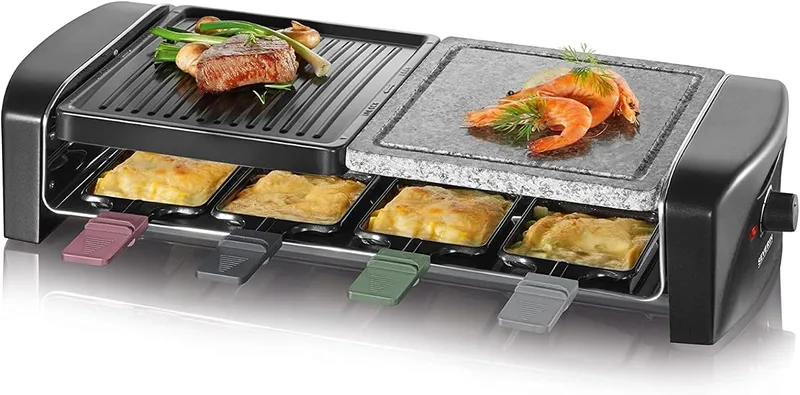 Appareil a raclette Severin a pierre naturelle