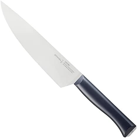 Couteau de chef Opinel N°218 Intempora 20 cm, lame inox et manche noir ergonomique
